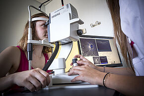 Ophtalmologie : contrôle